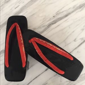 Traditional Japanese Geta Sandals